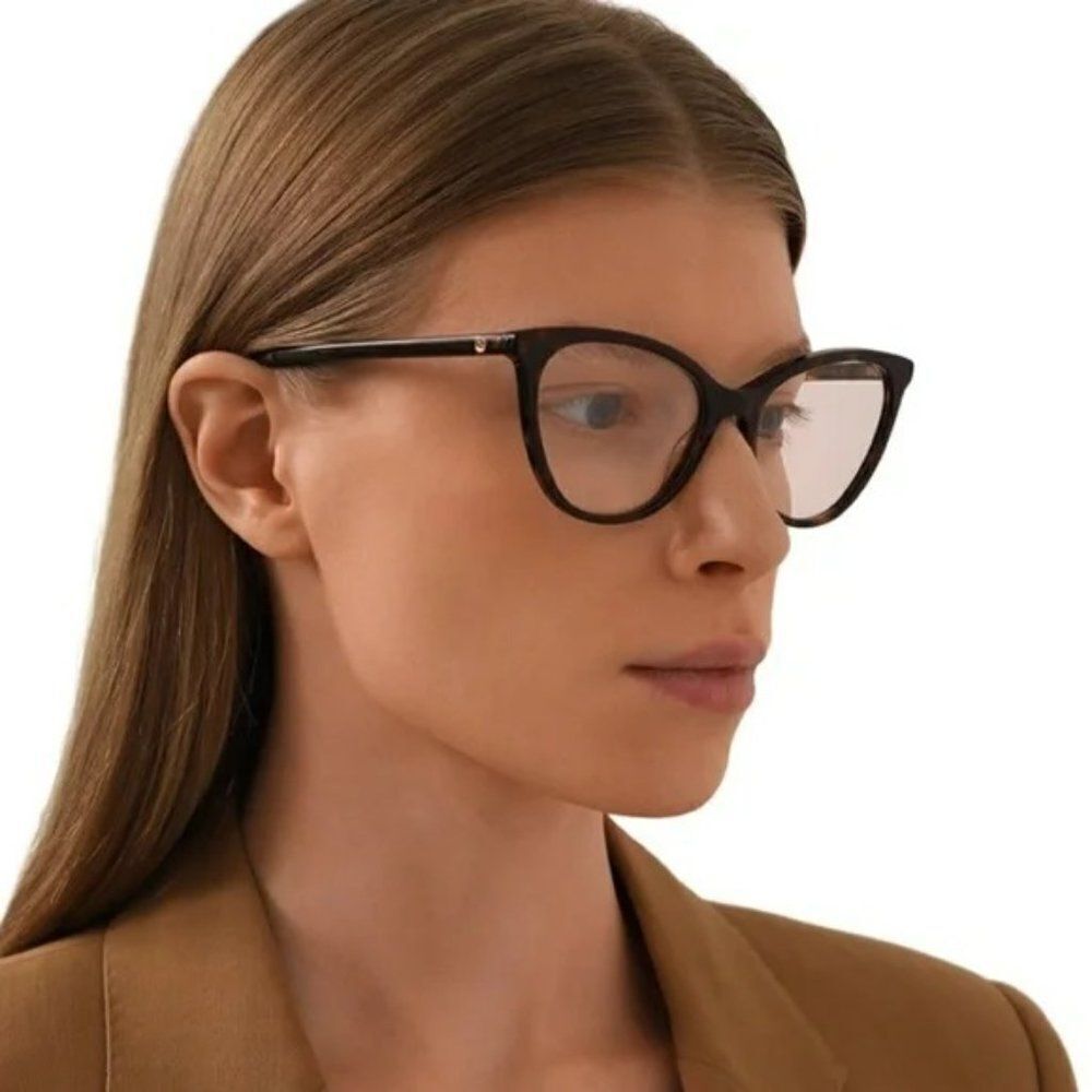 NEW Gucci GG1079O 001 Black Cat Eye Women Eyeglasses - Picture 14 of 14